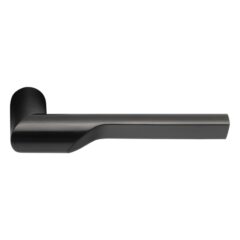 Deurkruk RIVIO by Gensler GL101-ZR zonder rozet pvd mat zwart