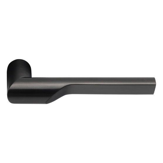 Deurkruk RIVIO by Gensler GL101-ZR zonder rozet pvd mat zwart