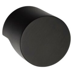 Voordeurknop RIVIO by Gensler GL200V pvd mat zwart