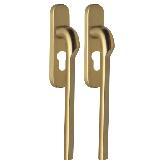 Hef/schuifdeurbeslag RIVIO by Gensler GL230PA PC69 pvd mat goud