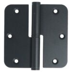Paumellescharnier Zwart 89x89 Rechts