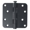 Kogellagerscharnier 89x89 mm Zwart