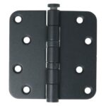 Kogellagerscharnier 89x89 mm Zwart