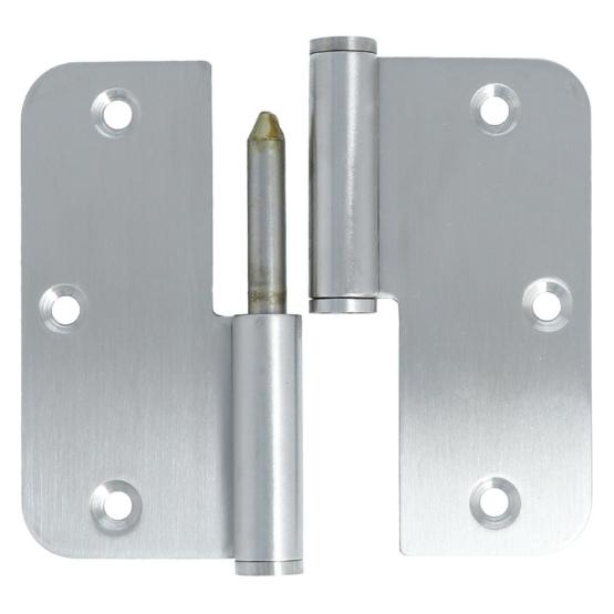 Paumellescharnier rvs 89x89 Rechts