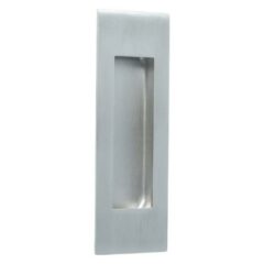 Schuifdeurkom Rechthoek 120x40mm RVS