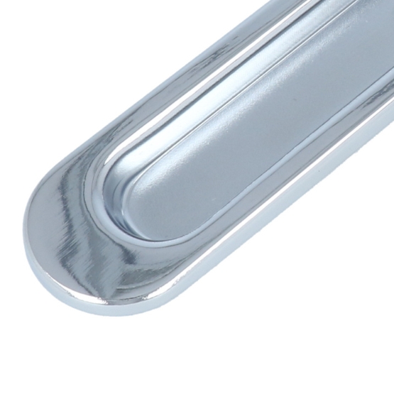 Schuifdeurgreep 150x35mm chroom 2 stuks