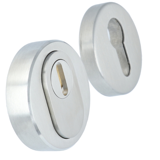 SKG3 Veiligheid-Rozet Met Kerntrekbeveiliging BASICS LBVEIL-KT Mat RVS