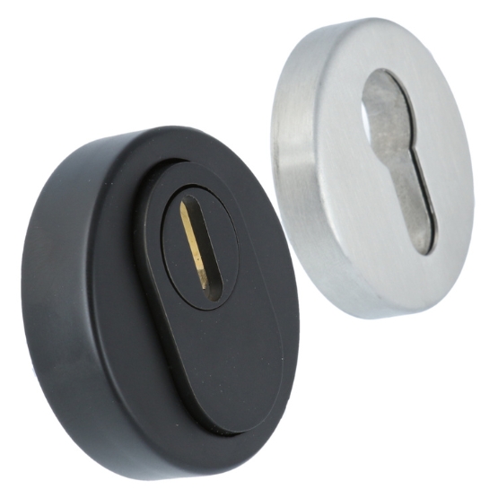 Veiligheid-Rozet Met Kerntrekbeveiliging Buiten Zwart/Binnen RVS