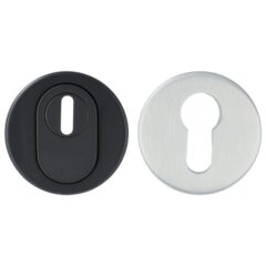 Veiligheid-Rozet Met Kerntrekbeveiliging Buiten Zwart/Binnen RVS