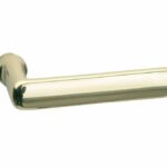Deurkruk Padania messing gelakt