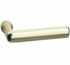 Deurkruk Padania messing gelakt