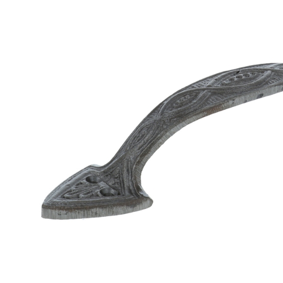 Vaste handgreep IJzer Blank Gelakt 180 mm