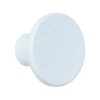 Knop Zamac 26 mm wit