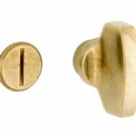 WC olive 5-8 mm Piatto messing antiek