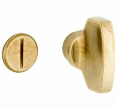 WC olive 5-8 mm Piatto messing antiek