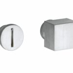 WC olive 5-8 mm Bauhaus mat chroom