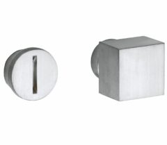 WC olive 5-8 mm Bauhaus mat chroom