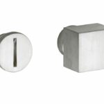 WC olive 5-8 mm Bauhaus mat nikkel ongelakt