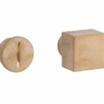 WC olive 5-8 mm Bauhaus messing antiek