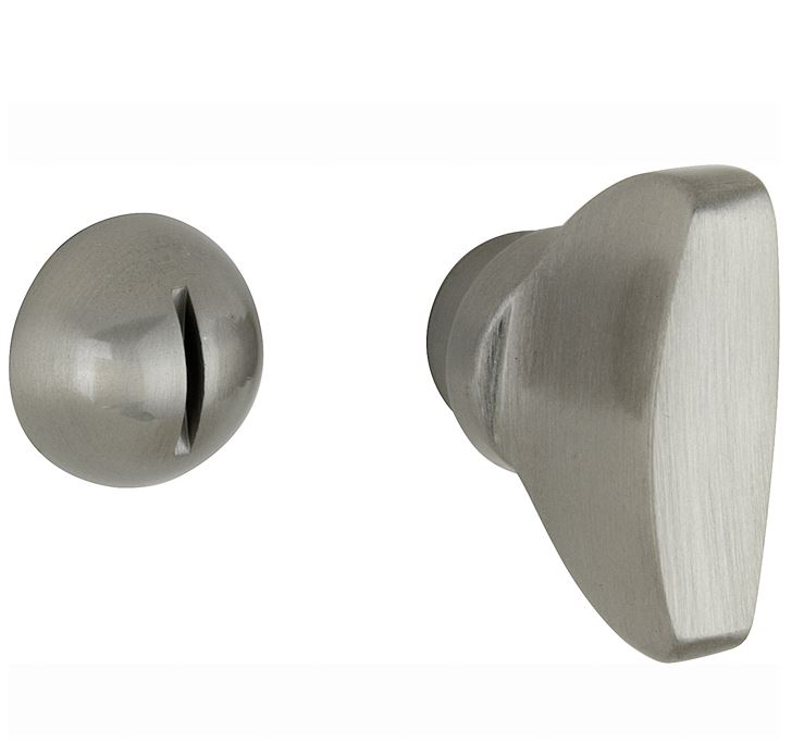 WC olive 5-8 mm Elegant mat nikkel ongelakt