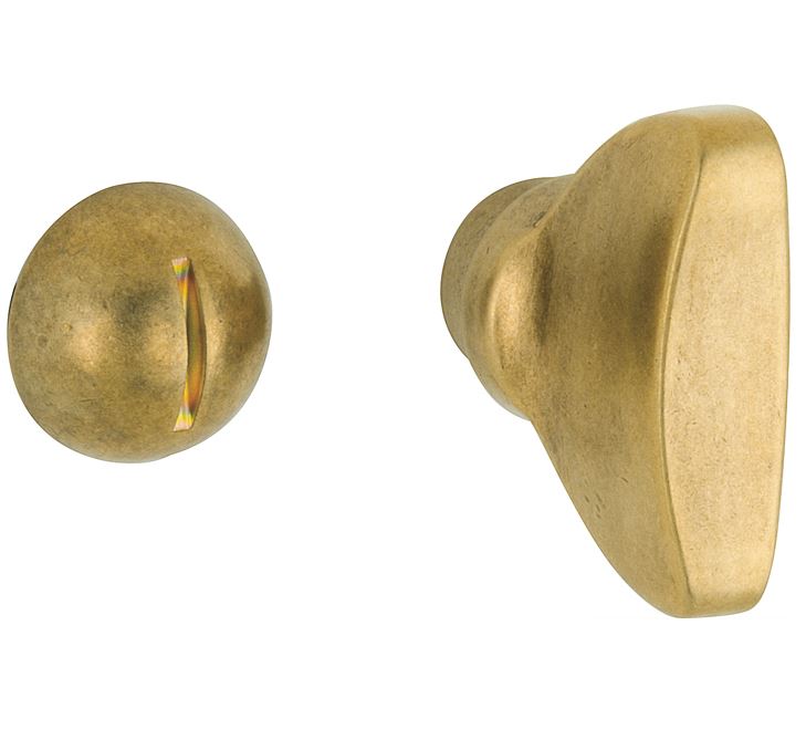 WC olive 5-8 mm Elegant messing antiek