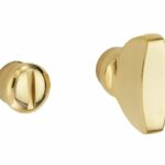 WC olive 5-8 mm Elegant messing ongelakt