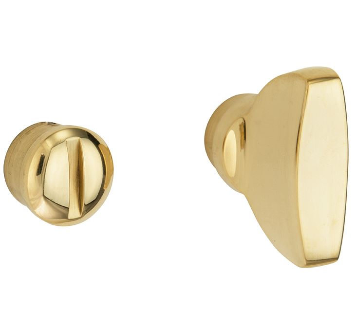 WC olive 5-8 mm Elegant messing ongelakt