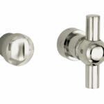 WC olive 5-8 mm Chemin de Fer glans nikkel