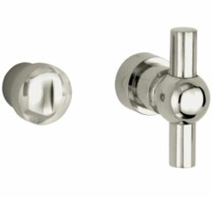 WC olive 5-8 mm Chemin de Fer glans nikkel