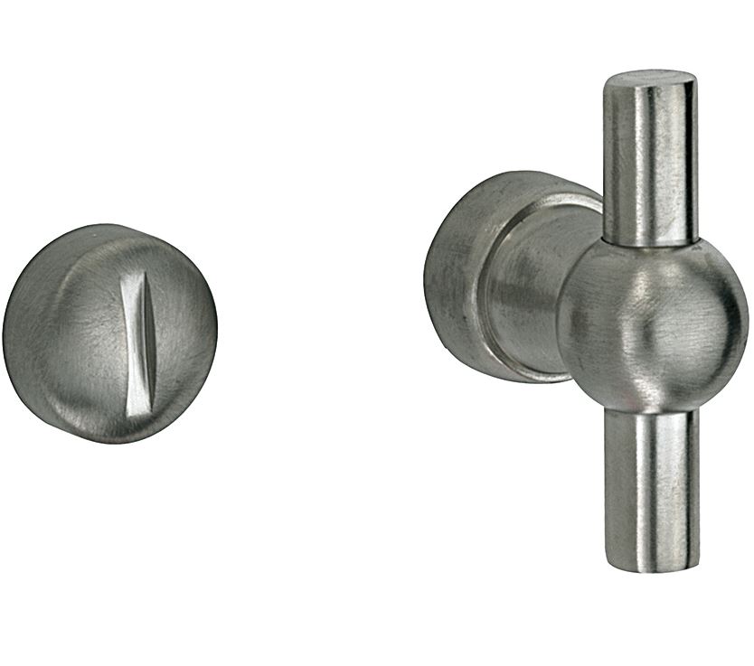 WC olive 5-8 mm Chemin de Fer mat nikkel ongelakt