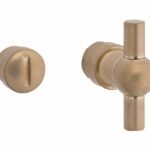 WC olive 5-8 mm Chemin de Fer messing antiek