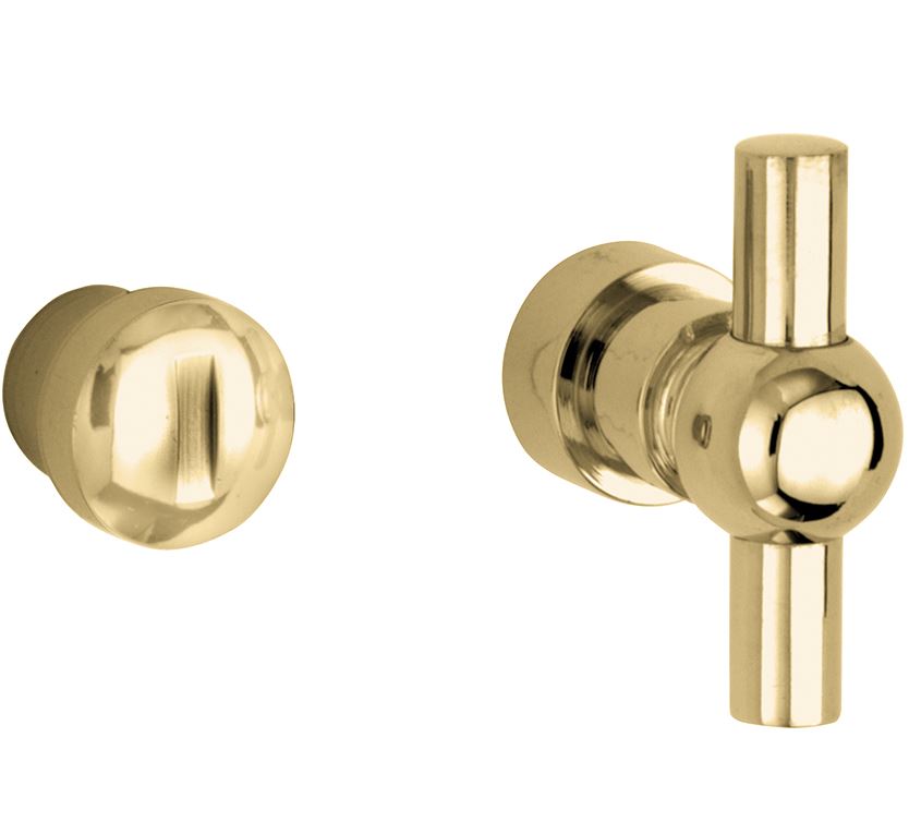 WC olive 5-8 mm Chemin de Fer messing ongelakt