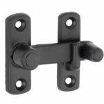 Overslag klein mat zwart