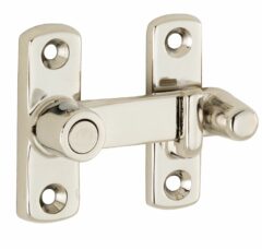 Overslag klein glans nikkel