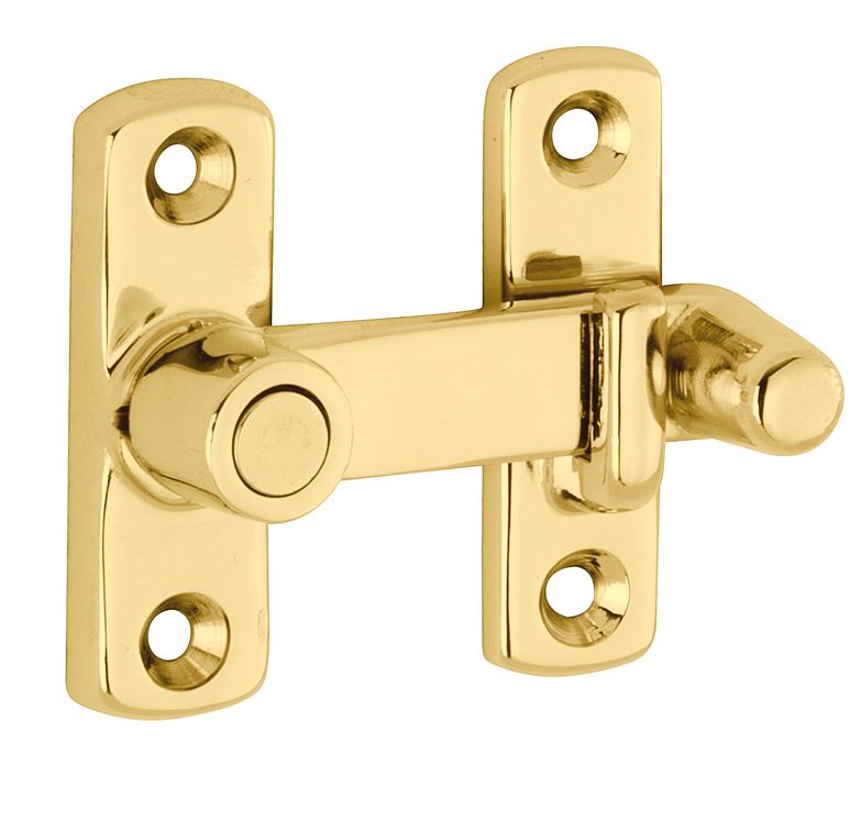 Overslag klein messing ongelakt