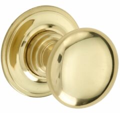 Meubelknop Elegant 45mm messing gelakt