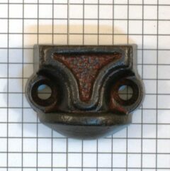 Eindstuk los voor spanjoletslot VM5288.000.ijr ijzer geroest