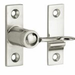 Raamwervel Elegant 20mm verend glans nikkel