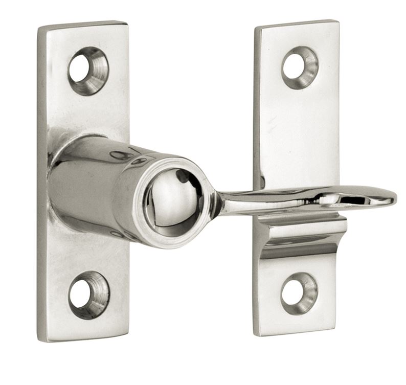 Raamwervel Elegant 20mm verend glans nikkel