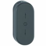 Hoppe afdekrozet voor draaikiep sluiting zwart