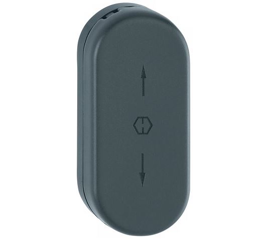 Hoppe afdekrozet voor draaikiep sluiting zwart