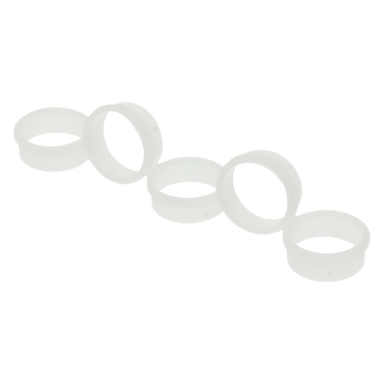 Starx nylon ring 20-18mm wit 5 stuks