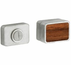 WC-Sluiting 5-8 mm Maximal mat nikkel ongelakt/walnoot