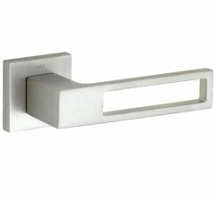 Deurkruk op geveerd rozet Entry mat nikkel ongelakt