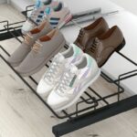 Schoenenrek met geleiders basic antraciet 450-650 mm