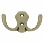 Kapstokhaak dubbel patina