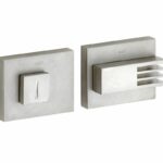 WC-Sluiting 5-8 mm Maya rechts mat nikkel ongelakt