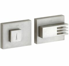 WC-Sluiting 5-8 mm Maya rechts mat nikkel ongelakt