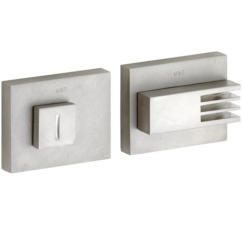 WC-Sluiting 5-8 mm Maya rechts mat nikkel ongelakt