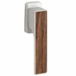 Draaikiepgarnituur Maximal mat nikkel ongelakt